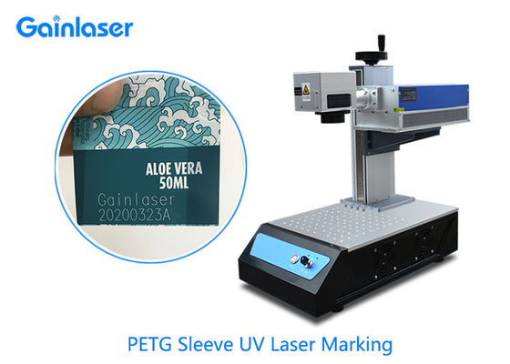 5 watts 0.15mm Plastic Laser die Machine voor QR Code merken