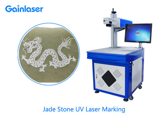 0.01mm High Precision Jewellery Laser Marking Machine for Diamond , Jade , Gold , Silver